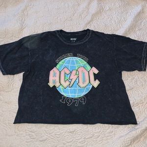 AC/DC Crop Top